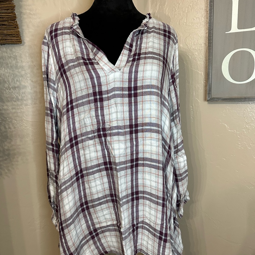 Lane Bryant 100% Rayon Blouse